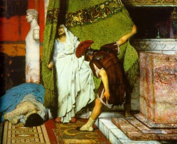 romantic romantism Painting - A Roman Emperor AD41detail1 Romantic Sir Lawrence Alma Tadema